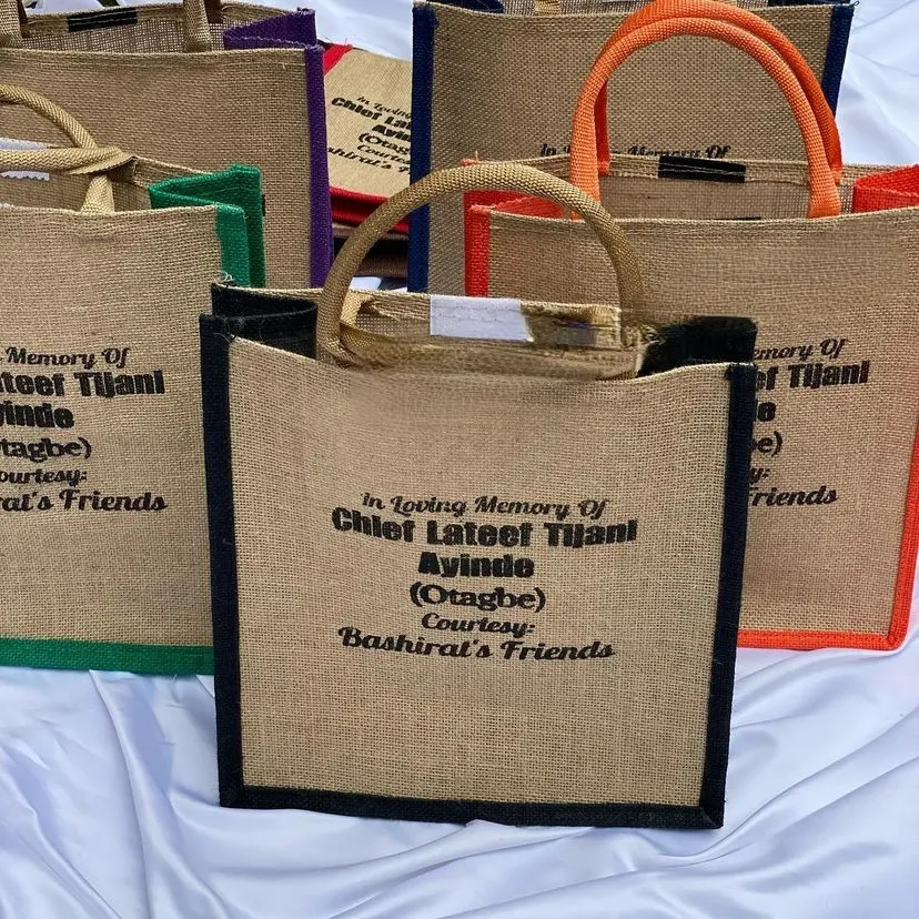 top 5 best high quality customized jute bags high quality event party souvenir gift items jute bag printing in lagos nigeria