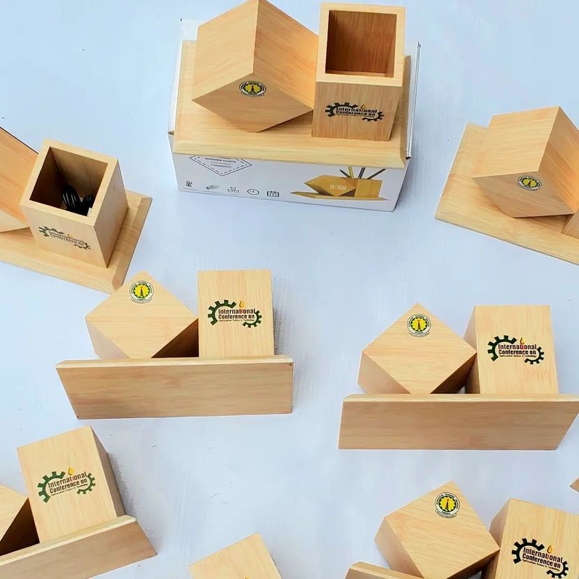 top 5 best high quality customized corporate wooden pen holder event gifts for guests