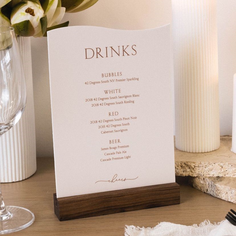 Top high best quality customized branded standard event party menu card design and printing in Lagos, Abuja, Nigeria Africa.