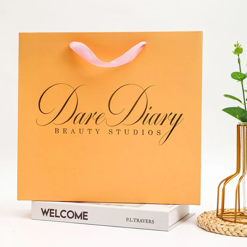 high quality promotional corporate company business shopping paper bag printing in lagos nigeria