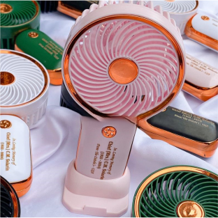 High top best quality customized branded custom retractable luxury premium promotional mini rechargeable handfan design and printing in Lagos, Abuja, Nigeria, Africa.
