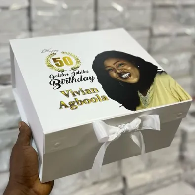 Customized high top quality custom branded promotional retractable fashionable luxury gift box design and printing in Lagos, Abuja, Nigeria, Africa