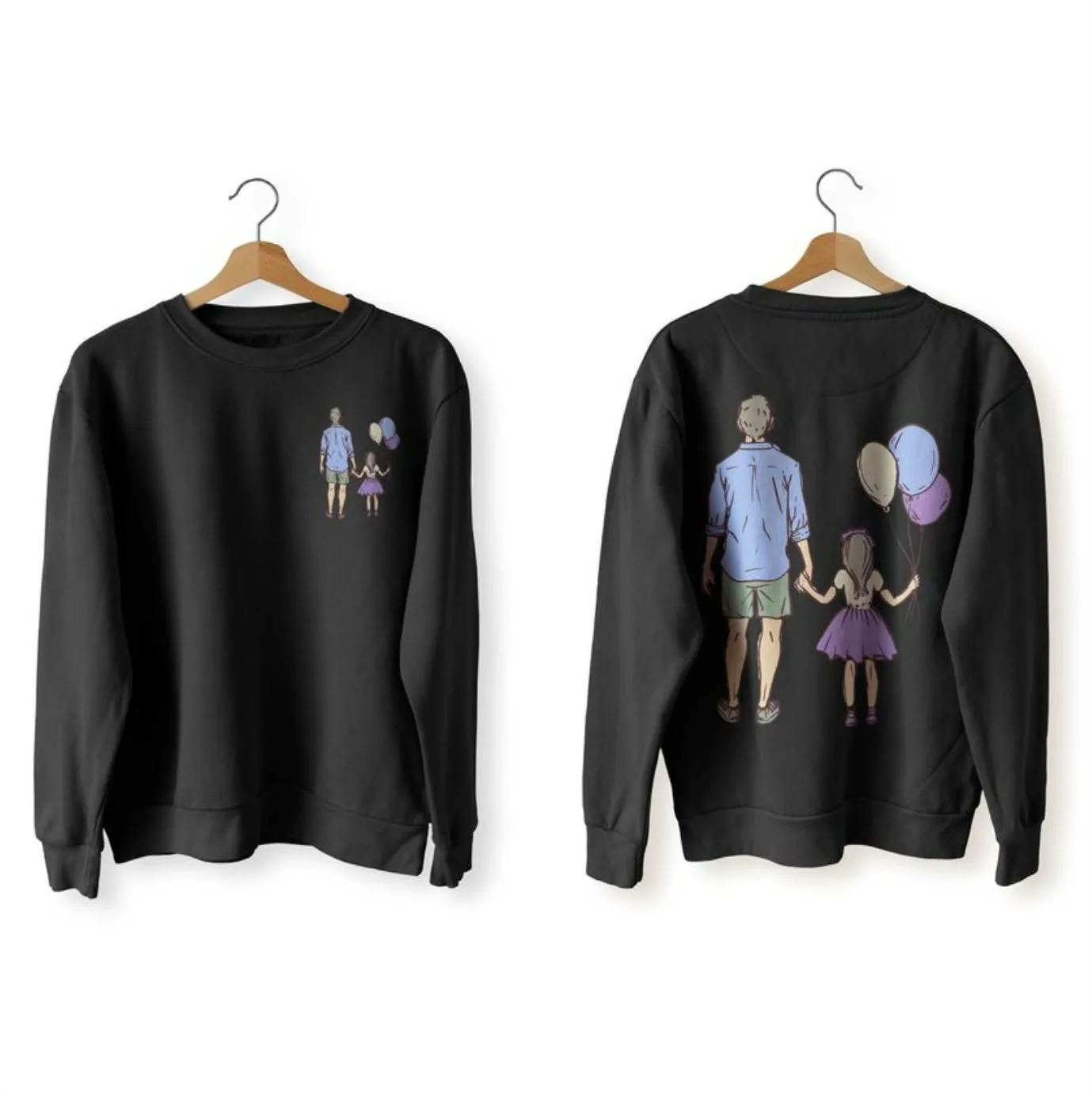 custom branded long sleeve sweatshirt design and printing in Lagos, Abuja, Nigeria, Africa.