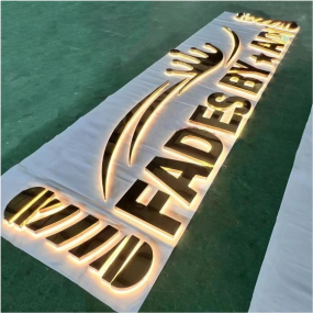 Customized branded best high top quality custom luxury premium corporate 3d non illuminated signage design and printing in Lagos, Abuja, Nigeria, Africa.