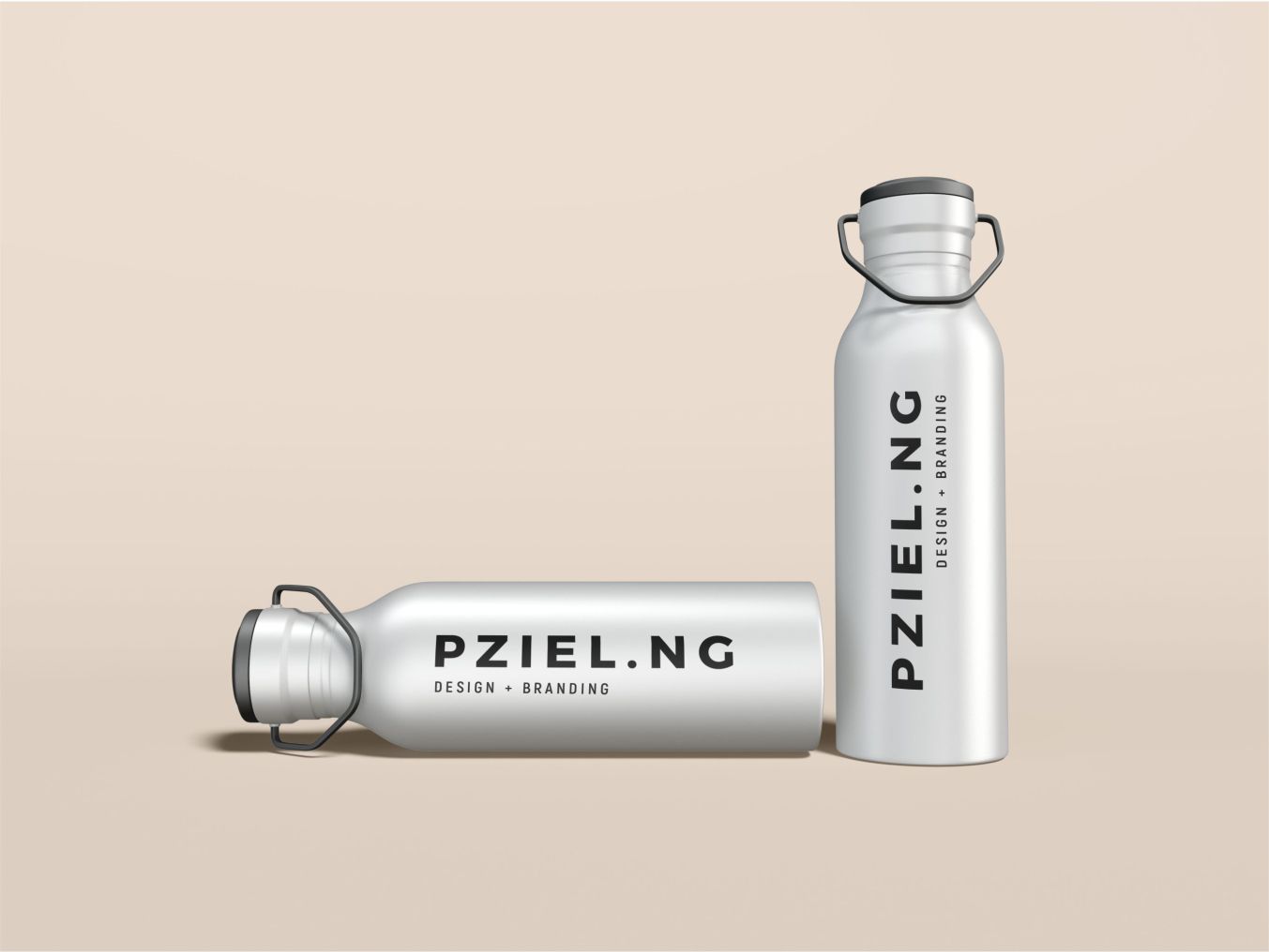 quality custom steel flask water bottle design & printing in lagos, abuja nigeria