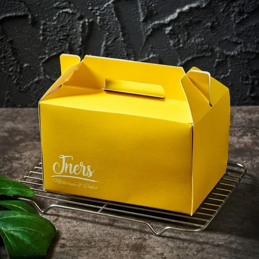 High top best quality customized branded custom yellow food box pack design and printing in Lagos, Abuja, Nigeria, Africa.